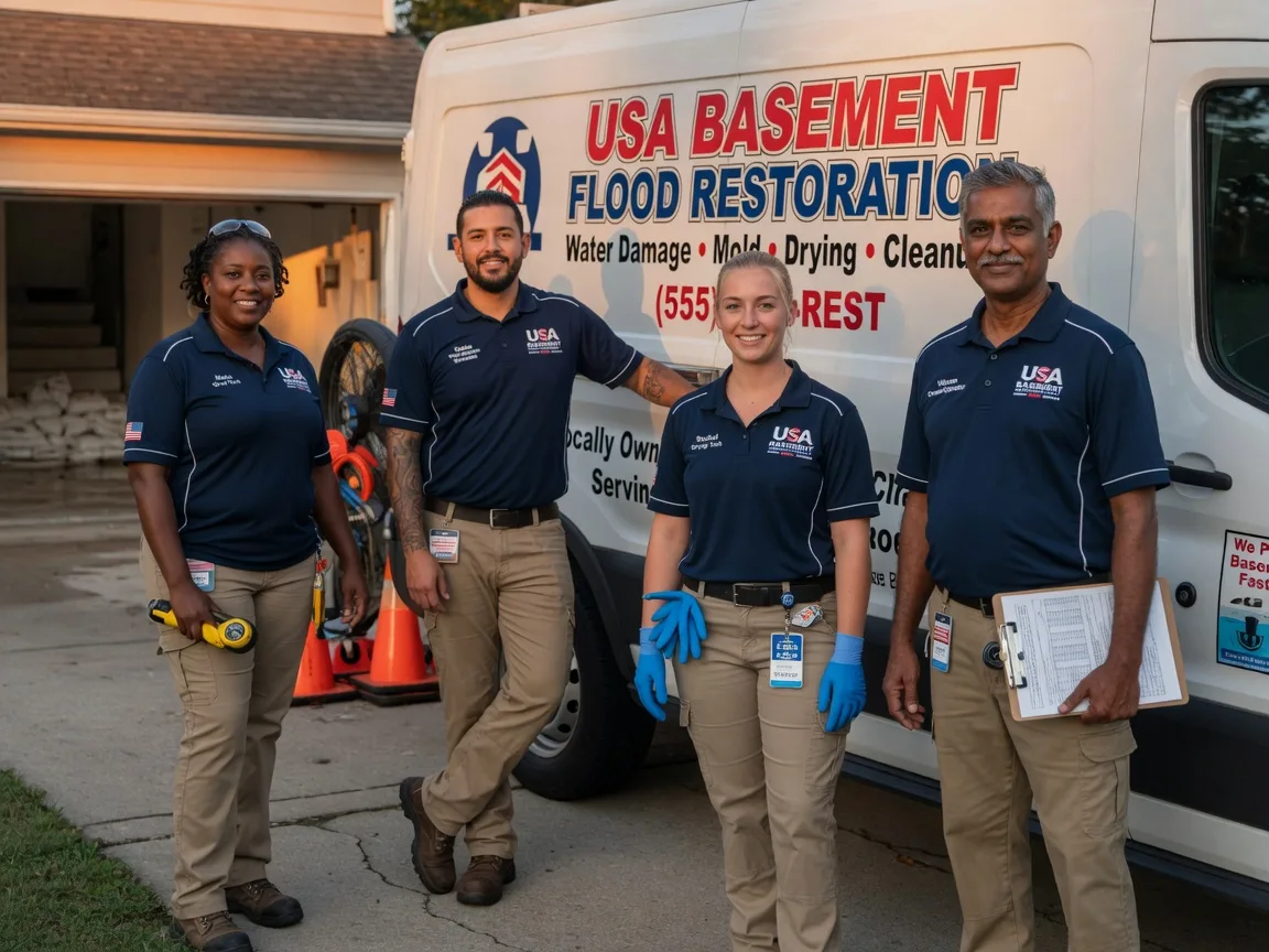 Basement Flood Cleanup company in Crofton, MD