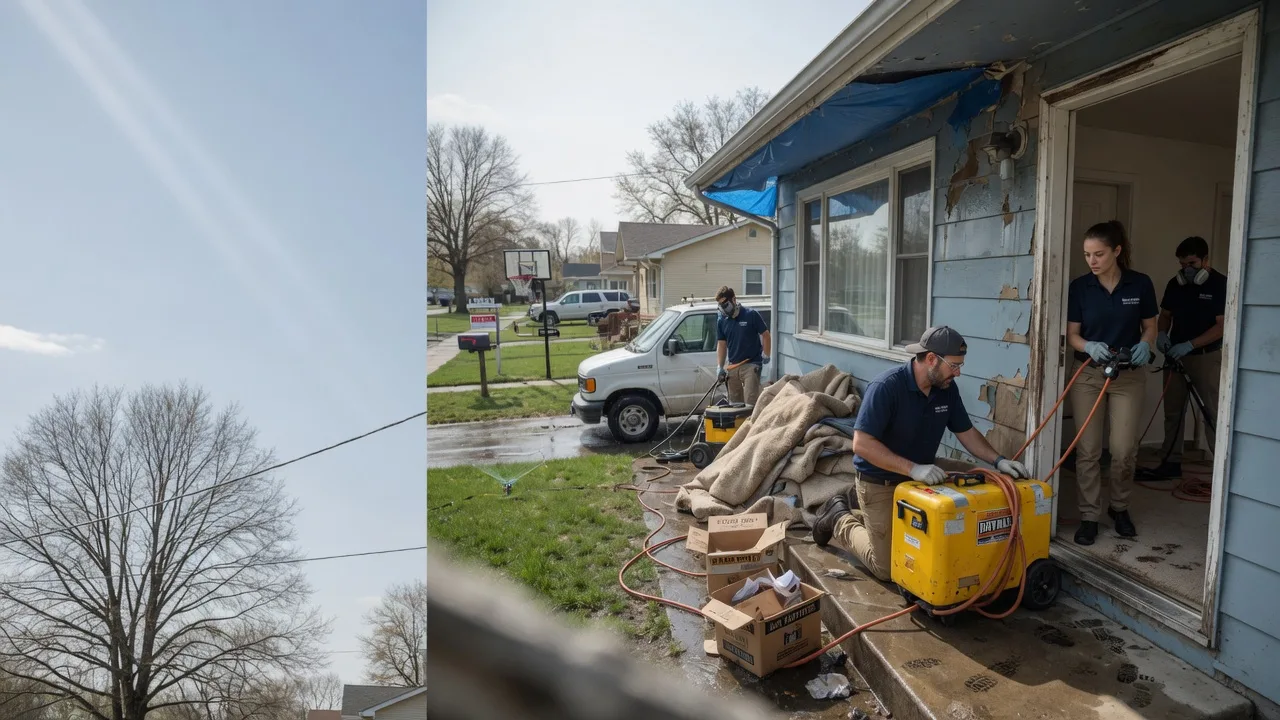 Basement Flood Cleanup in Crofton, MD near me
